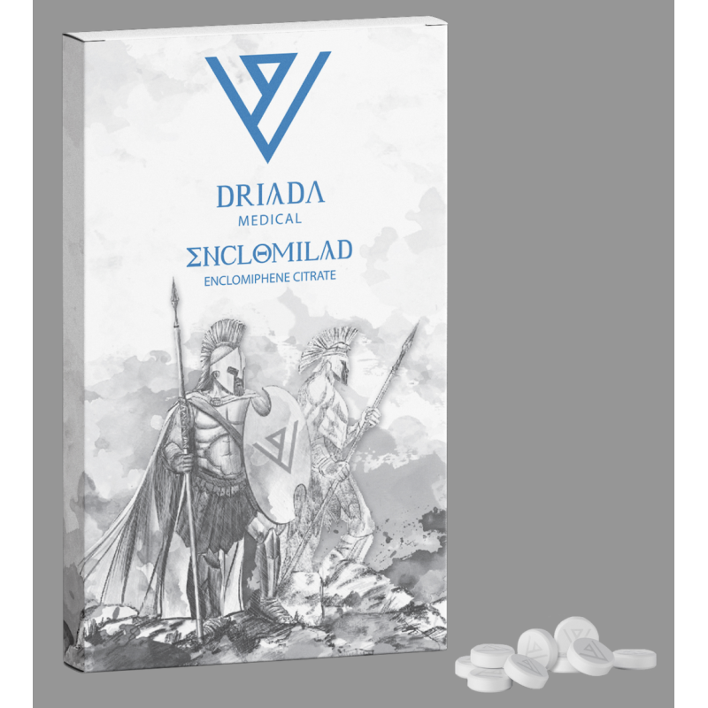 Enclomilad 12.5 mg (Enclomiphene Citrate) – Driada Medical | DriadaShop ufficiale