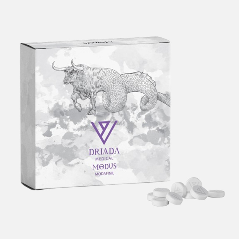 Modus 100mg (Modafinil) – Driada Medical | Acquista su DriadaShop