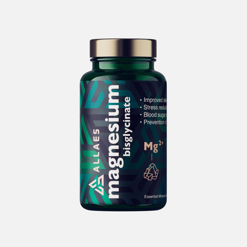 ALLAES Magnesium Bisglycinate – Alta Assorbibilità | Driada Medical | DriadaShop Shop Ufficiale