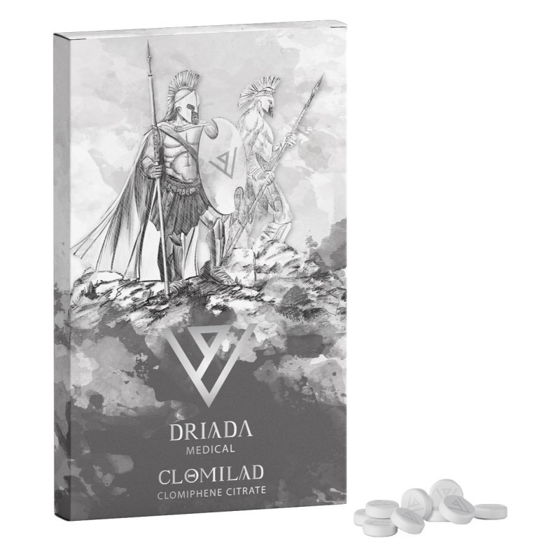 Clomilad 25 mg (Clomifene Citrate) – Driada Medical | DriadaShop Ufficiale